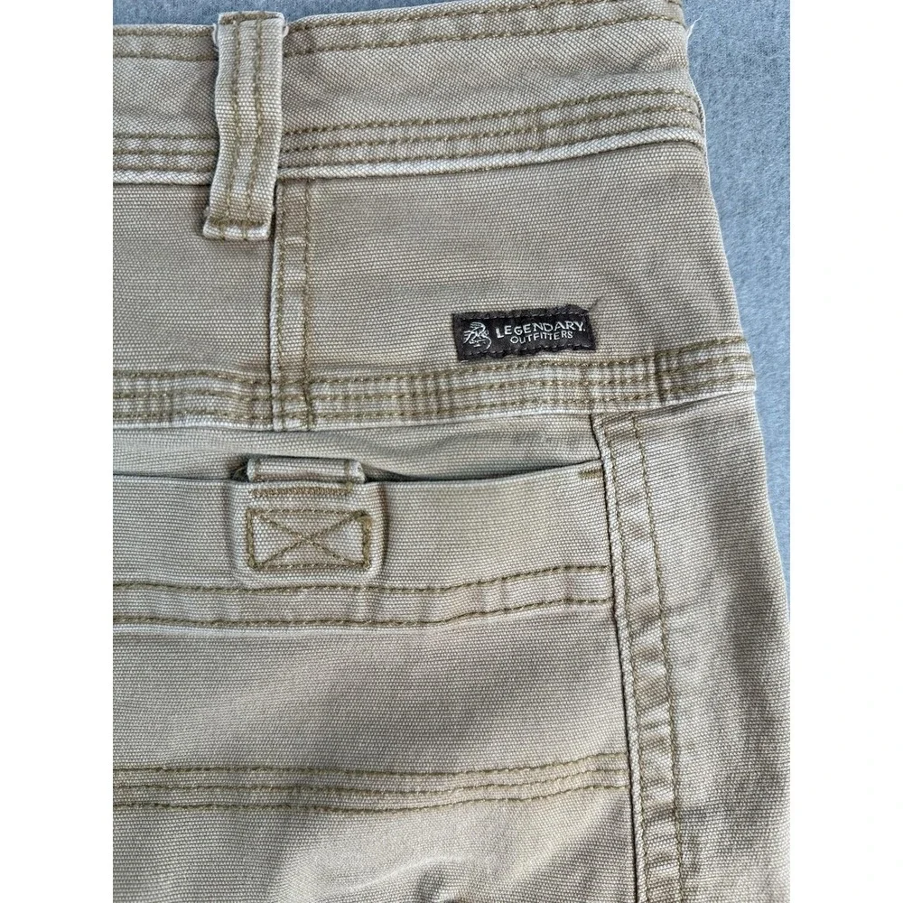 Legendary Outfitters Pants Mens 38x34 Beige Relaxed Fit Carpenter Workwear